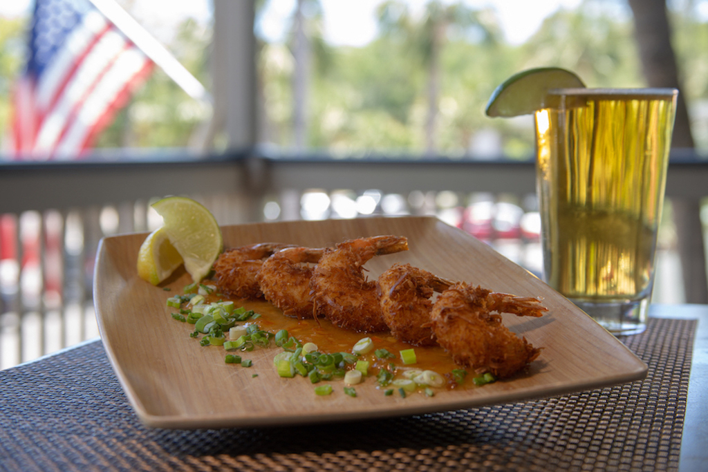 Big Bamboo Cafe Coconut Shrimp